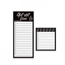 1pc Creative Magnetic Rectangular Fridge Memo Pad, Minimalist Personalized Tear-Off Writable Business Notepad - A - View 13