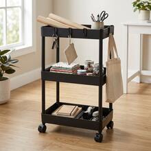 Storage Island & Carts - View 3