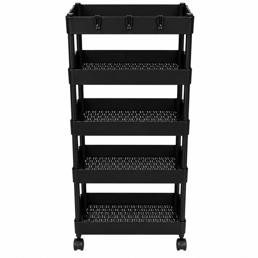 Storage Carts - Black - View 1