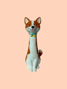 1pc Handmade Funny Dog-Shaped Unique Resin Vase, Home Desktop Decor Ornament | Home Decor, Room Decor, Bohemian Style, Desktop Decor, Cute Collectible, Unique Gift, Dining Table Centerpiece, Housewarming Gift - New Model - View 16