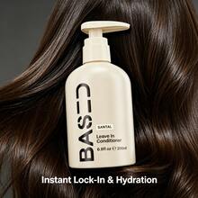 Santal Leave-In Conditioner, Instant Hydrating Anti-Frizz Hair Treatment, Long Lasting Nourishing Leave On Hair Care 200ml - Conditioner - View 6