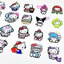 Gantungan Kunci Akrilik Sanrio Gaya Pixel Lucu Hello Kitty & Kuromi Blind Bag, Gantungan Tas Mini dari Bahan Akrilik, Desain Pola Kartun, Cocok untuk Dekorasi Tas DIY, Dekorasi Ransel, dan Aksesori Kunci. Kejutan Kecil yang Ideal, Hadiah Seru untuk Pesta Ulang Tahun, Hadiah Permainan Bingo, Pengisi Tas Bingo, dan Hadiah di Kelas, Sempurna untuk Hadiah, Koleksi, dan Menambah Nuansa Lucu dalam Kehidupan Sehari-hari (Berbagai Gaya Acak) - MultiWarna - View 3