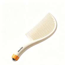 Exquisite Massage Comb Anti-Static Detangling Hair Brush Scalp Massage Roller Hair Comb For Women - Cream White - View 11