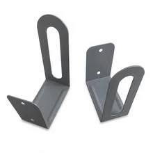 Estante de almacenamiento sin taladro, adecuado para enrutador, módem WiFi, decodificador, gestión de cables, estante de piedras preciosas sintéticas, organizador multifuncional ahorra espacio con adhesivo - Gris - Ver 9