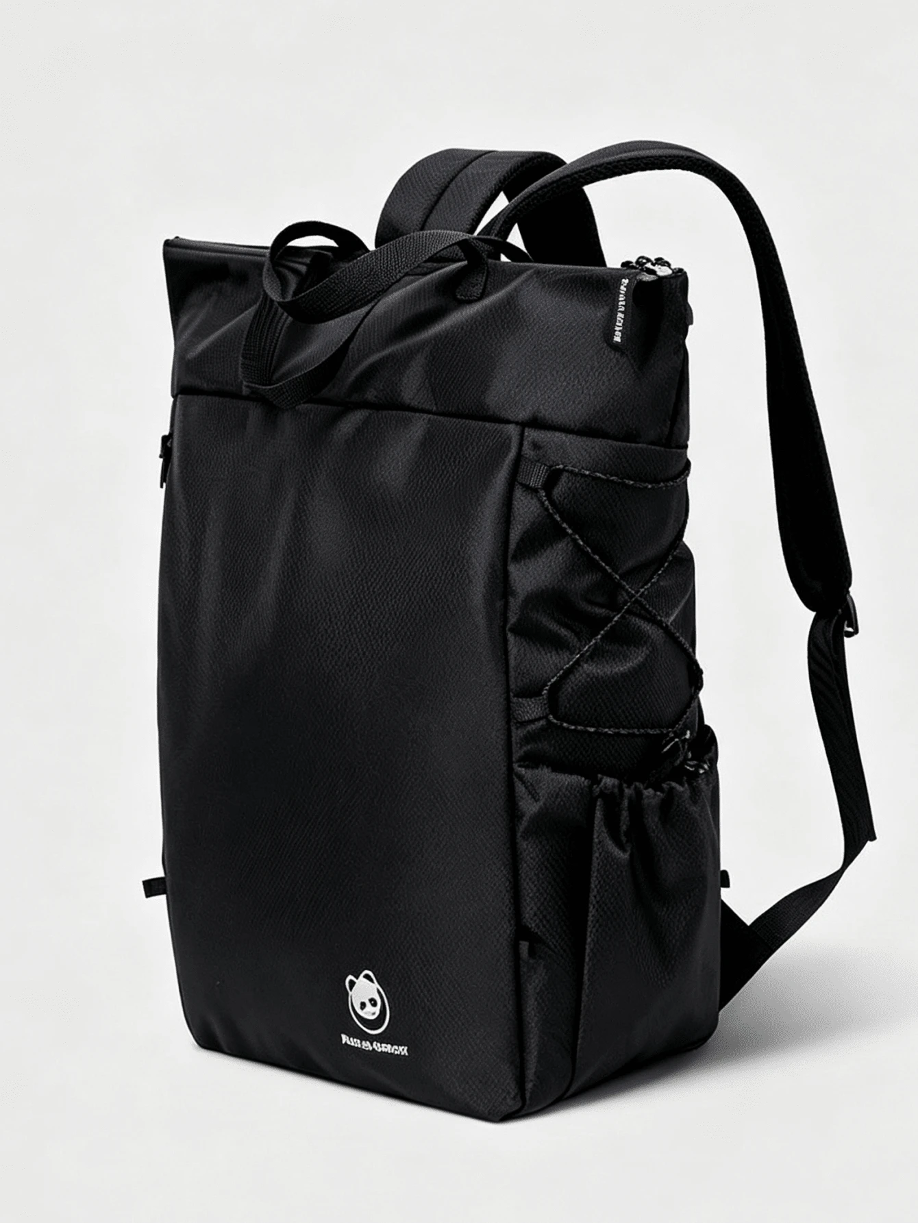 CAMEL CROWN Large Capacity Lightweight Minimalist Hiking Backpack, Waterproof Portable Travel Backpack, Suitable For Outdoor Climbing And Sports - Phantom Black - View 1