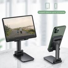 180° Rotatable Foldable Phone Stand, Adjustable Phone Accessory Desktop Phone Base Holder, Compatible With Iphone And Android Phones, Birthday Gift, Birthday Phone Accessory For Family And Friends, Strong Load-Bearing Capacity - Multicolor - View 4