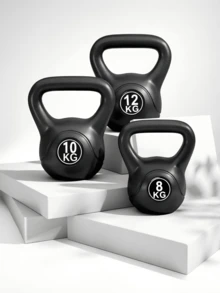 Kettlebells With Multiple Specifications, Available In 4/6/8/12kg, Non-Slip Handles, One-Piece Molded For Stability, Sizes Suitable For Home Workouts, Full-Body Shaping, Wear-Resistant And Resistant To Bumps And Scratches - Multiple Specifications - View 7