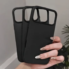 3件裝黑色霧面軟殼復古手機殼，適用於 Apple 17 16 15 14 13 12 11 Pro Max 保護殼 Air - 彩色 - 查看 4