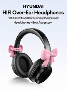 Black With a Headband Bow