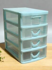 4-Layer Drawer Storage Box, Jewelry Box, Desktop Organizer, Suitable For Hair Accessories, Earrings And Other Small Items, Office Storage Box, Jewelry Storage Box, Drawer Cosmetic Storage Box, Drawer Storage Box - Multicolor - View 15