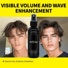 Jeffany Sea Salt Spray For Hair Adds Instant Volume, Texture, Light Hold, Sea Salt Spray For Hair Styling Dry Texture Spray For Hair, Hair Texturizer Wavy Volumizing Spray, Hair Texture Spray, Curl Spray, Beach Waves Spray For Men - Travel Size - View 3