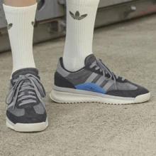 Adidas Spring/Autumn Unisex Classic Retro Versatile Casual Sports Shoes T-Toe Sneakers IH5633 - Dark Gray/gray/black #1 - View 10