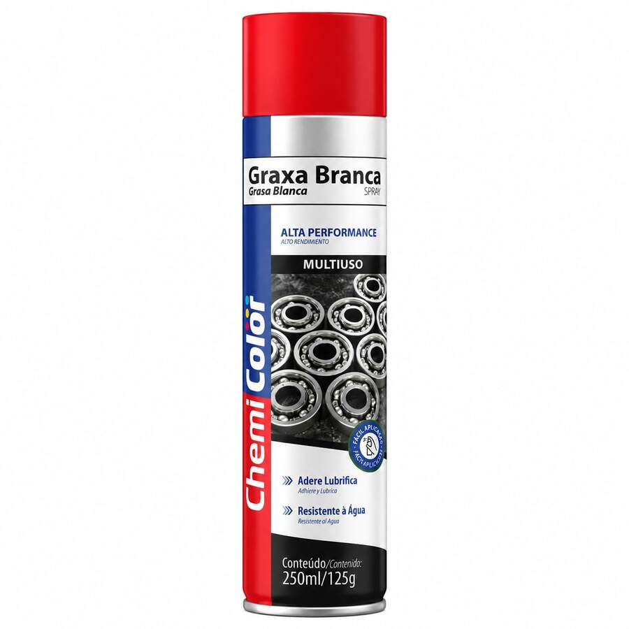 Graxa Branca De Lítio Chemicolor 250ML - A - Visão 1