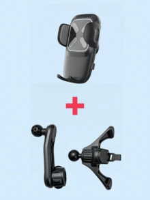 360° Rotatable Universal Car Phone Holder - Y-Shaped Adjustable Clip, Non-Blocking Air Circulation, Hands-Free Extension Phone Holder, Anti-Overheating, Suitable For All Smartphones - Air Vent Style - View 13