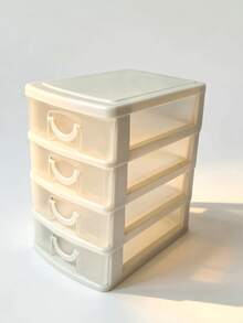4-Layer Drawer Storage Box, Jewelry Box, Desktop Organizer, Suitable For Hair Accessories, Earrings And Other Small Items, Office Storage Box, Jewelry Storage Box, Drawer Cosmetic Storage Box, Drawer Storage Box - Multicolor - View 13