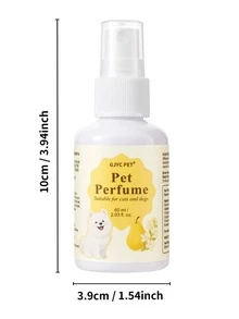 GJYC PET Dog & Cat Cologne Spray, Pear & Freesia Scent – Long-Lasting Pet Perfume For Odor Control, Quick-Dry Grooming Spray For Fresh Coat Between Baths - Pear & Freesia - View 6