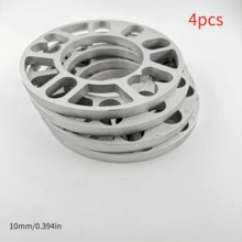 4件組通用輪圈墊片 3mm/5mm/8mm/10mm 輪轂中心適配器，可增加輪距、調整ET值，適用於大多數汽車 - 汽車輪轂墊片4pcs - 查看 13