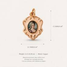 1pc New Pink Shell Pendant, Sweet And Cute Style, 14k Gold Plated Copper Pendant, Suitable For DIY Creative Necklace, Bracelet, Earrings, Bag Chain, Keychain, Waterproof And Sweat-Resistant, Suitable For Daily Casual Wear - Multicolor - View 21