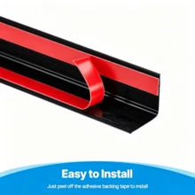 3pcs 50cm/19.68in Decorative Metal Aluminum Wall Corner Guards Wall Edge Protectors - 3pcs - View 10