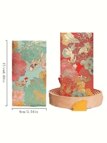 6pcs Multi-Purpose Red Envelopes, Suitable For Lunar New Year, Weddings, Birthdays And Other Festive Occasions, Self-Sealing Design, Perfect For Giving Red Packets, Wedding Gifts, Rewards Or Gifts, Creative And Fashionable - View 8