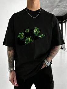 Men T-Shirts - Black - View 2