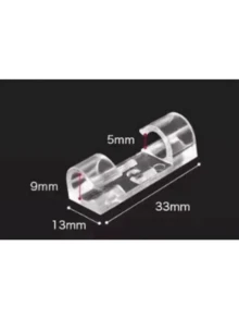1/20/40pcs ProWire Cable Management System - Self-Adhesive Cable Clips, Convenient For Organizing And Managing Wires - Self-Adhesive Wire Fixers, Suitable For Wall Wiring, Cable Organization And Wire Storage (Random Color And Style) - A - View 2