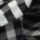 Solid Blue + Plaid Black + Polka Dot Black