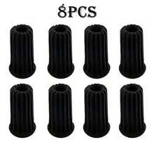 8-Piece Set Of Knitted Table Leg Covers, Fabric Silent Table And Chair Foot Covers, Protective Flooring And Furniture, High Elasticity Floor Protection Pads, Suitable For Table Legs Of Various Diameters, Knitted Furniture Pads - Multicolor - View 12