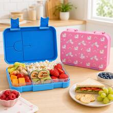 Kotak Bekal Makan Siang Bahan Tritan 1000ml - Anti Bocor, Aman untuk Microwave dan Mesin Cuci Piring, Ideal untuk Persiapan Kembali ke Sekolah - MultiWarna - View 1