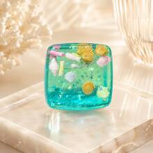 Malt Candy Ocean Ice Cube Squeeze Toy 海洋主題透明果凍方塊貝殼圖案軟捏玩具,趣味顏色辨識教育玩具,訓練專注力與手眼協調,親子互動生日派對小禮物 - 彩色 - 查看 8
