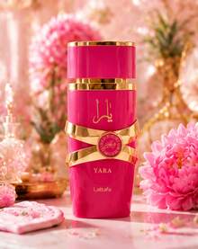 Lattafa Yara Candy Eau de Parfum Mujer 100ml - Perfume Árabe Dulce con Vainilla, Fresa, Gardenia y Grosella Negra - Fragancia Femenina Gourmand Larga Duración - Aroma Frutal Goloso y Juvenil - Agua de perfume - Ver 1