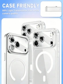 1 Piece Of Glossy Tempered Glass, Compatible With IPhone 17 Pro 17 17pro 16 16plus 16pro 16promax 15pro 14plius 13 12mimi 11promax, High Definition Transparent Full Coverage Lens Protective Film, Made Of Glass Material, Scratch Resistant, 9H Hardness, Lens Protector Compatible With IPhone 13, Lens Protector Compatible With IPhone 16 Pro, [International Version Non Local Version]. - Multicolor - View 6