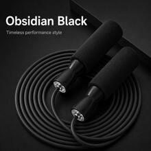 Sports Outdoor Foam Grip Smooth Bearing Jump Rope, PVC Coated Steel Wire Fitness Jump Rope, Portable Fitness Equipment, Adjustable Length, Suitable For Men And Women, Applicable For Home Gym, Outdoor Workout And Weight Loss Training - Multicolor - View 11