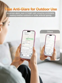 Set 2 Buah - Kompatibel dengan Pelindung Layar Privasi 16, Anti Intip, Sentuhan Halus, Kompatibel dengan iPhone 17 Pro Max/17 Pro/17 Air/17/16 Pro Max/16 Pro/16 Plus/15/14/13/12/11, Kompatibel dengan A03, Aksesori Ponsel, Kompatibel dengan Casing Ponsel, Perlindungan Privasi Harian. [Versi Internasional Bukan Versi Lokal] - MultiWarna - View 5