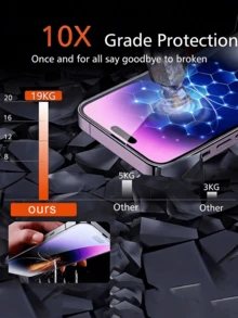 3 Kompatibel dengan iPhone 17, Pro Max, 17, 17 Pro, 16, Pro Max, 16, 16 Pro, 16 Plus, 15, Pro Max, 15, 15 Plus, 14, Pro Max, 14 Plus, 13, Pro Max, 13 Pro, 12 dan 11 Pelindung Layar Kaca Tempered. Penting untuk Penggunaan Sehari-hari, Kantor dan Rumah. Kompatibel dengan A03, A15 5G, [Versi Internasional Bukan Versi Lokal] - MultiWarna - View 3