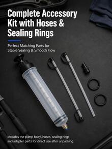Dual-Use Oil & Fluid Suction And Filling Tool For Cars And Motorcycles, Manual Liquid Extraction And Filling Injection Pump, Manual Vacuum Pump For Engine Oil, Brake Fluid, Transmission Fluid, Coolant, Automotive Maintenance And Repair Injection Tool - A - View 6