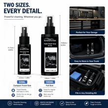 EnginCleaner Engine Gloss Protector & Detailer, Deep Cleaning Degreaser For Engine Bay, Removes Heavy Oil & Dust, All-Purpose Car Cleaning Product (50/100ml) - Multicolor - View 2