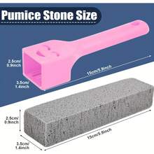 Cleaning Sticks Made Of Pumice Stone - Effective For Toilets, Bathtubs, Kitchen Sinks, And Grills - 4 Pieces - View 4