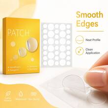 720pcs Transparent Circular Facial Decoration Stickers, Mixed Size Transparent Adhesive Dots Suitable For Makeup, Parties, Festivals, Photography, And Daily Styling, Lightweight Beauty Accessories, Smooth Edges - Multicolor - View 6