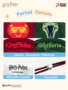Hộp mù phụ kiện mặt dây chuyền ví đựng tiền xu Harry Potter 1 món – thiết kế mũ lưỡi trai bóng chày. Hoàn hảo làm quà tặng sinh nhật, đi chơi, tiệc tùng, Giáng sinh & Halloween. - Nhiều màu - Xem 4