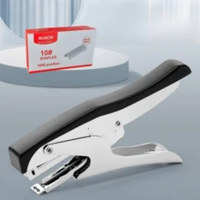 Effortless Handheld Stapler For Takeout Packaging And Bag Sealing, Large Size Office And Student Binding Supplies For Home And Office - Stapler Set - View 9