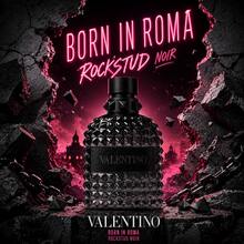 Valentino Born In Roma Rendez-Vous Rockstud Noir Eau de Toilette EDT 100 ml Perfume Original para Hombre Fragancia Masculina Aroma Elegante Amaderado Larga Duración Ideal para Regalo y Uso Diario - EDT - Ver 1