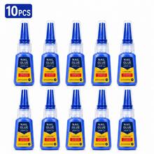 LIMEGIRL 20G Fake Nails/Nail Tips/Acrylic Nails Glue, Quick Drying Adhesive, No UV Lamp Required - NAIL GLUE - View 8