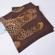 1pc 3-Color Women's Retro Leopard Print Shawl, Luxury Maillard Style Long Shawl Scarf Suitable For Women And Girls Daily Commute, Travel, Vacation, Beach Photography, Party, Gathering, Bag Scarf, Silk Scarf, Bow Tie, Hair Scarf, Neck Scarf, Suitable For Spring, Summer, Winter And Autumn - Multiple Styles Of Leopard Print - View 15
