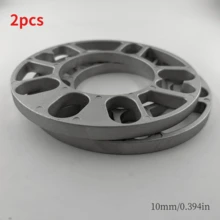 2件組通用輪圈墊片 3mm/5mm/8mm/10mm 輪轂中心適配器，適用於加寬輪距與ET調整，兼容大多數車款（高品質合金） - 汽車輪轂墊片2pcs - 查看 9