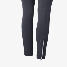 Adidas Men's Reflective Night Running Tight Pants, Running Pants, Training Fitness Sports Pants, Spring/Autumn, 52631969 - Galaxy Gray - View 4