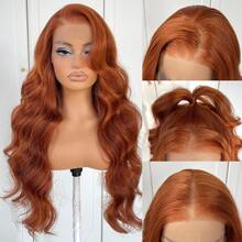 Blonde Lace Front Wig, Synthetic 13x4 Lace Front Wig Body Wave, Blonde Lace Frontal Wig For Women Glueless Daily Use 26 Inch - Multicolor - View 14