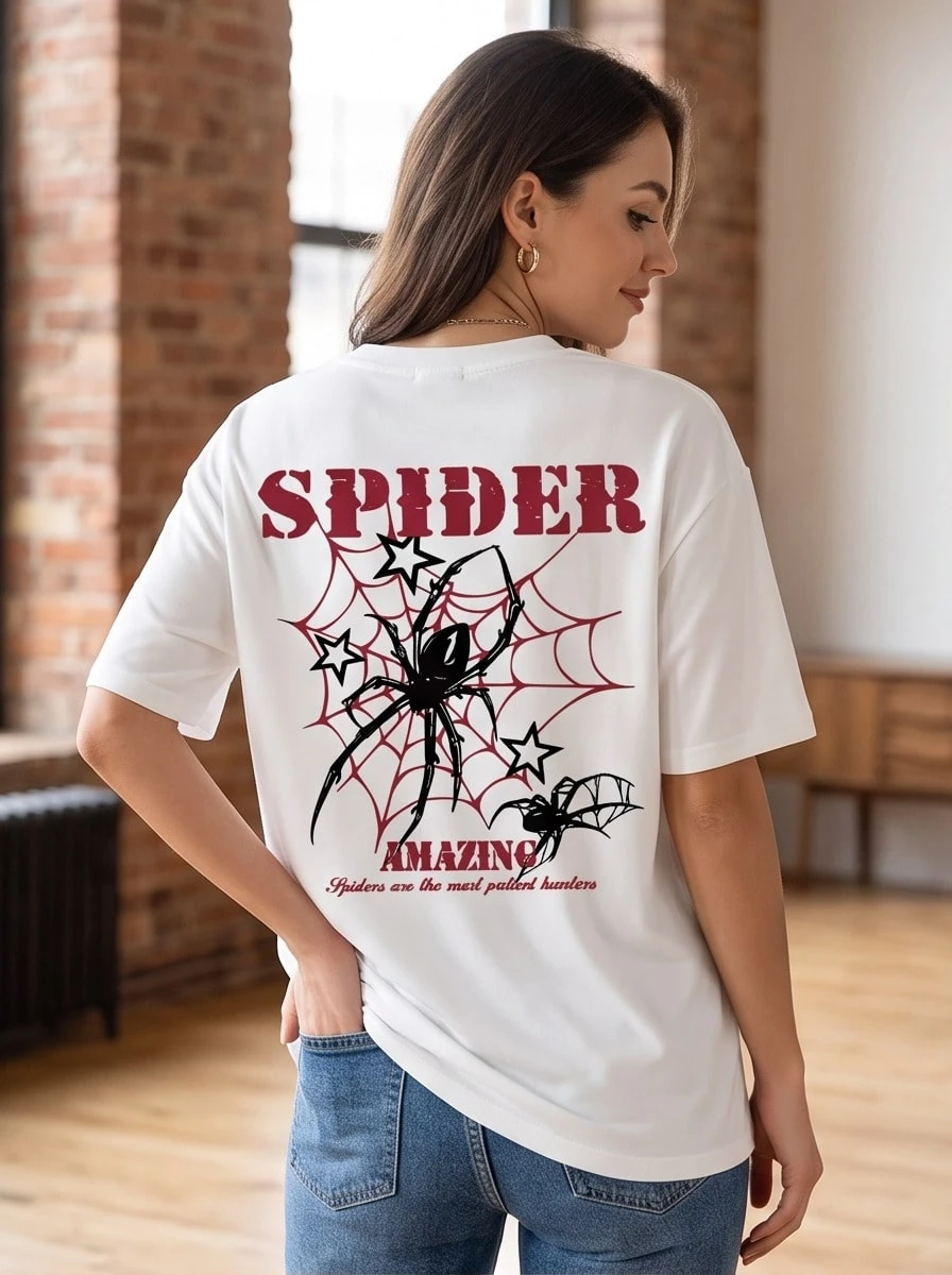 Women T-Shirts - 白色 - 查看 1
