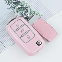 Car Key Fod Cover Shell Case For For VW For Magotan For Golf 4 3 5 6 For MK6 For Passat For Touran For Bora For Tiguan For Jetta For Lavida For S K O D A For Octavia Key Bag Car Key Remote Case - KY31 - View 8