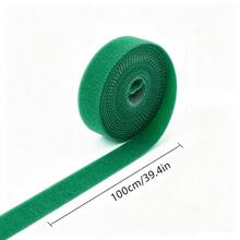 Adjustable Reusable Garden Plant Ties With Reinforced Structure, Sturdy Support Adhesive Plant Clips, Suitable For Indoor And Outdoor Gardening, Fit For Tomato Vines And Other Plants, Practical Gardening Tool And Creative Home Gift - Green - View 10